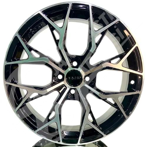 7.5X17 PCD 4X100 ARC M01 Black Diamond ET35 73.1