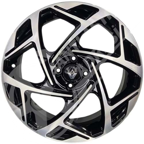 7.5X17 PCD 5X120 Truva-175 Black Diamond ET35 67.1