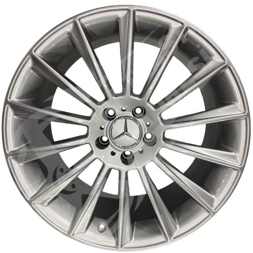 8.5X19 PCD 5X112 R1-1017 Silver ET38 66.6