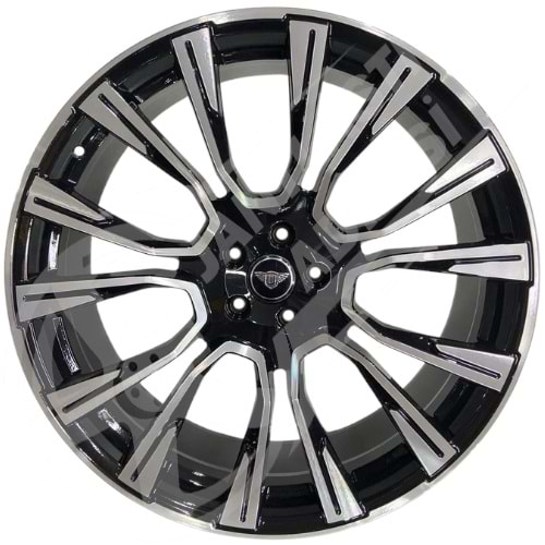 9.5X22 PCD 5X108 FD-2267 Santorini Black Diamond ET45 63.4