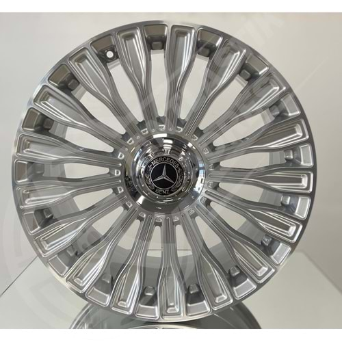 8.5X20 PCD 5X112 RC-326 Silver Diamond Maybach ET38 66.6