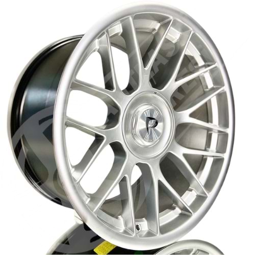 10X18 PCD 5X112 BK-705 Hyper Silver Lemans ET20 73.56