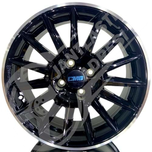 6.5X16 PCD 4X108 CMS-1263 Black ET20 65.1