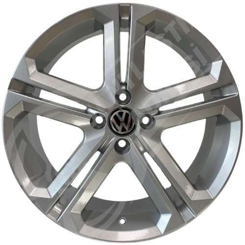 7.5X17 PCD 4X108 EMR-W714 Silver Mallory ET27 65.1