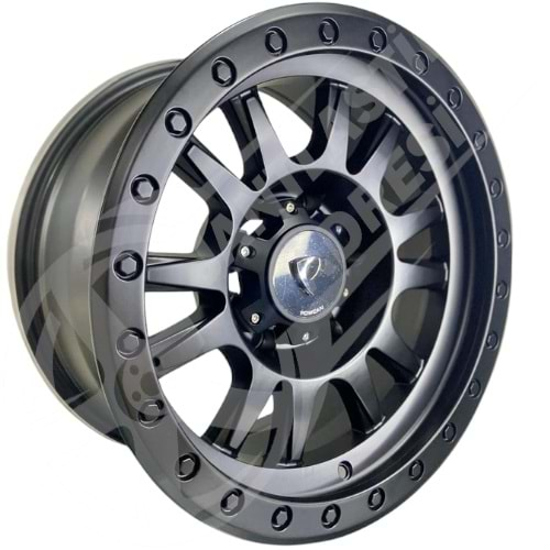 8.0X16 PCD 6X139.7 BK-5944 Matt Black ET20 110