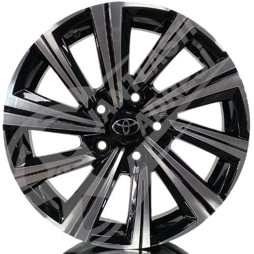 7.0X16 PCD 5X114.3 SNC-1005 Black Diamond ET40 60.1