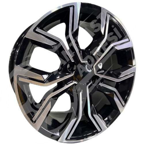 6.5X15 PCD 4X100 FD-15158 Black Diamond ET35 67.1