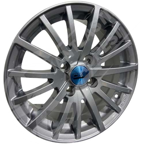 6.5X15 PCD 4X108 CMS-465 Racing Silver ET38 67.2