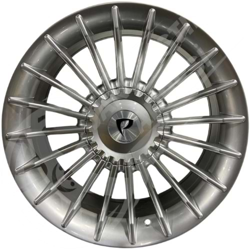 7.5X17 PCD 4X100 BK-273 Hyper Silver Alpin ET35 73.1