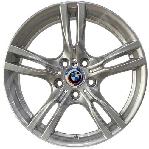 8.0X19 PCD 5X120 FD-187 Full Silver ET35 72.6 Front