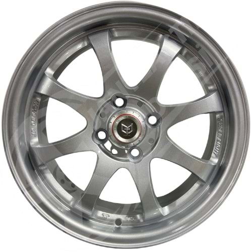 6.0X14 PCD 4X100 Tork-357 Silver ET35 73.1