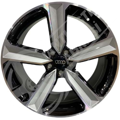 8.5X19 PCD 5X112 BabaYaga Black SD Audi RS ET35 66.45