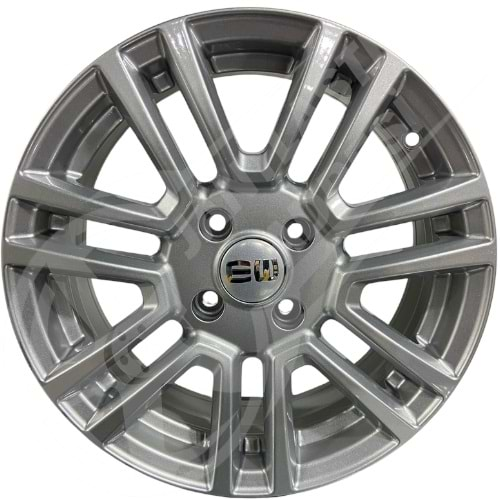 6.5X16 PCD 4X108 EJ-20 Silver Courier ET40 63.4