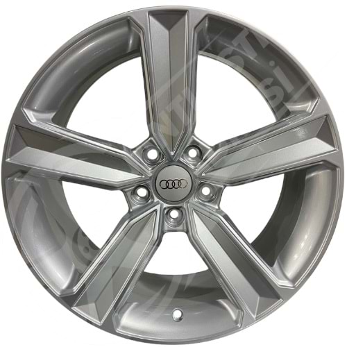 8.5X18 PCD 5X112 BabaYaga Silver Gloss Audi RS ET35 66.45