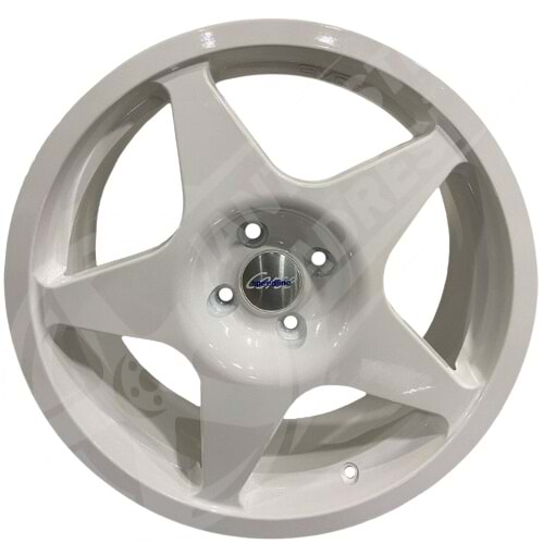 7.0X17 PCD 4X108 DY-1326 Soft White ET28 65.1