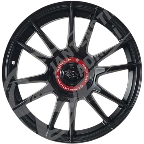 7.5X17 PCD 5X100 ELT-361 Matt Black Cappadocia ET35 67.1