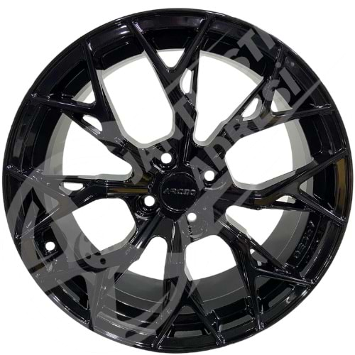 7.5X17 PCD 4X100 EMR M01 Black Roma ET35 73.1