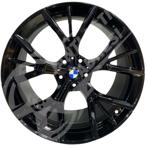 8.0X19 PCD 5X112 ELT-390 Black 50TH Edition ET30 66.6