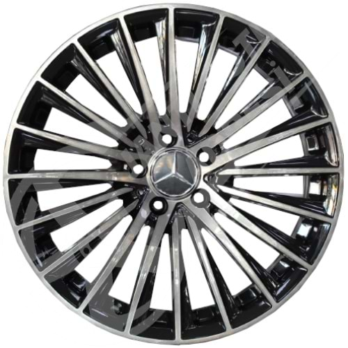 9.0X18 PCD 5X112 DY-988 Black Diamond ET48 66.6