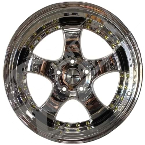 7.5X17 PCD 4X100 EMR L002 Chrome SSR ET35 73.1