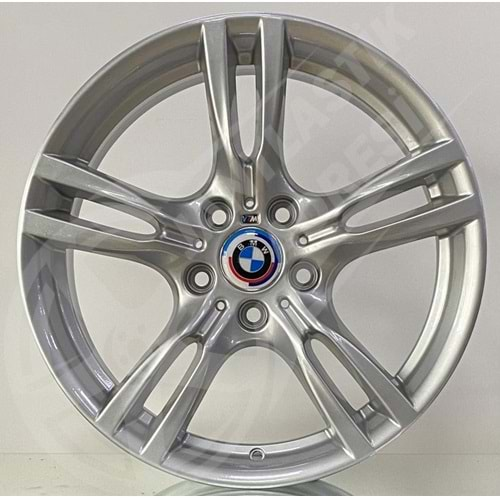 8.0X18 PCD 5X120 Truva-5003 Silver ET38 72.56