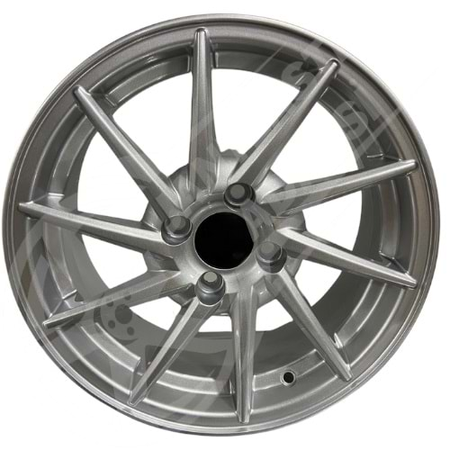 6.5X15 PCD 4X100 FD-586 Silver ET35 67.1