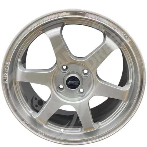 7.0X16 PCD 4X100 JNT-6966F Silver ET35 73.1