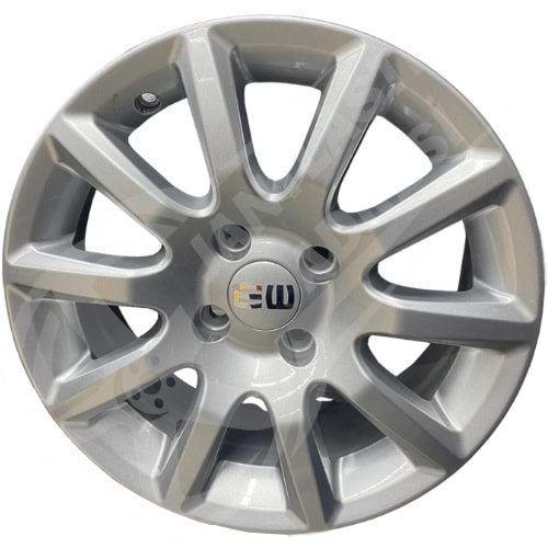 6.5X15 PCD 4X100 ELT-276 Silver ET35 73.1