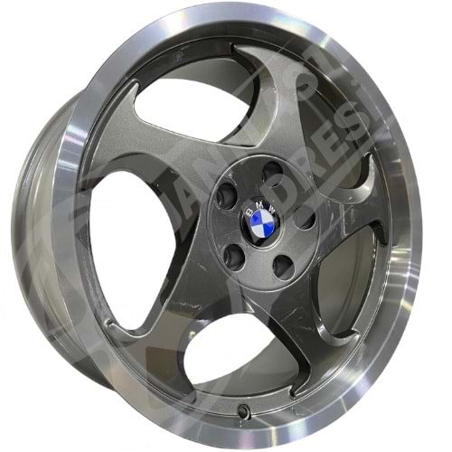 8.0X18 PCD 5X120 EW-EJ58 Gun Metal Lip ET30 72.56