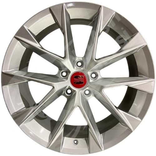 8.0X18 PCD 5X112 EMR-462 Silver ET40 57.1