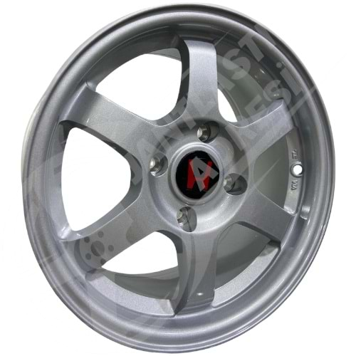 7.0X15 PCD 4X100 PRO-L56001A Silver ET35 73.1