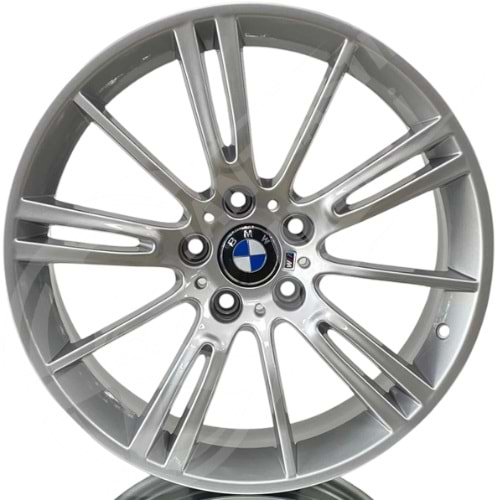 8.0X18 PCD 5X120 Truva-409 Silver Style 193 ET38 72.6