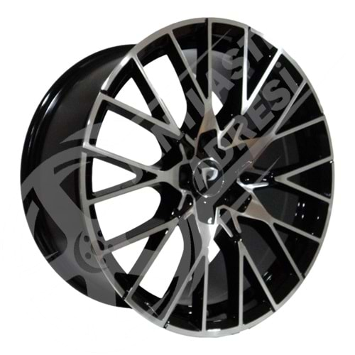 19X9 JANT BK 5441 5X120 ET37-72,56 BLACK DIAMOND