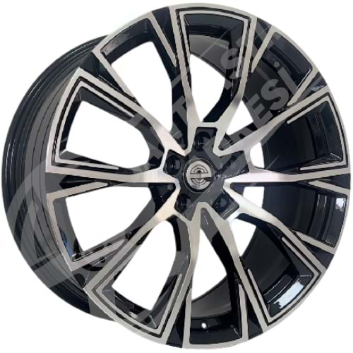 19X9 JANT EXP HB 0002 5X112 ET40-66,6 BLACK DIAMOND