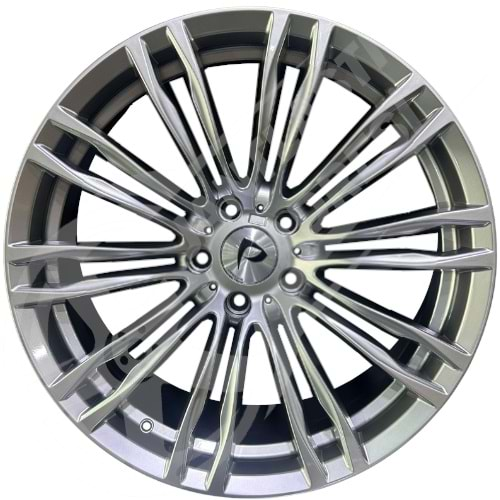 9.0X19 PCD 5X120 BKY-1146 Hyper Silver ET32 72.56