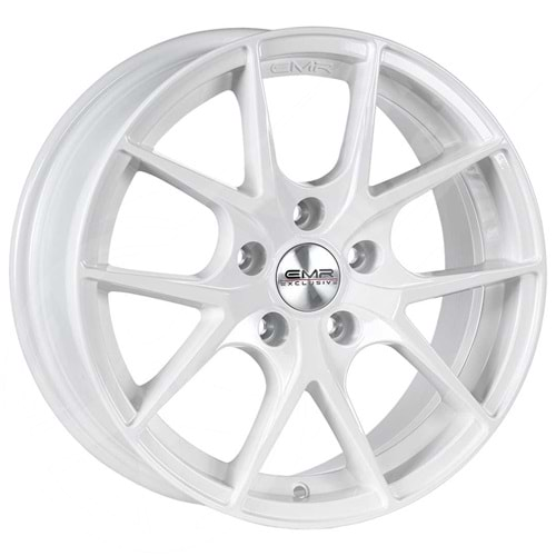 7.0X16 PCD 4X108 EMR-G691 White ET25 65.1