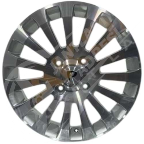 6.0X15 PCD 4X108 BK-439 Silver ET45 63.4