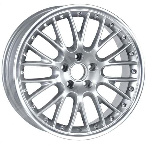 8.0X18 PCD 5X100 EMR E-441 Silver ET35 67.1