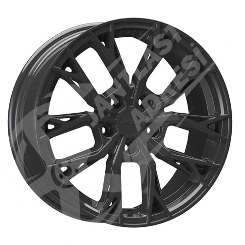 7.5X17 PCD 5X100 ARC-G692 Titan Grau Diamond Roma ET35 67.1