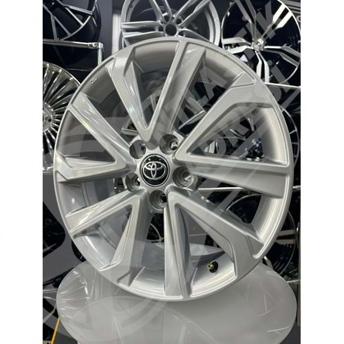 6.5X17 PCD 5X114.3 ORJ. Toyota Silver