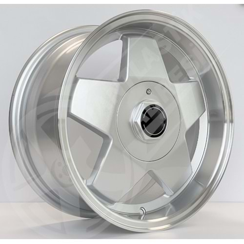 7.0X16 PCD 4X100 BKY-1235 Silver Machined ET35 73.1