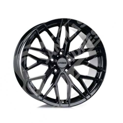 8.5X19 PCD 5X112 ARC-19141 Black Valencia ET35 73.1