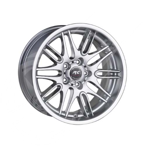 9.5X18 PCD 5X120 RC-297 Silver ET22 74.1