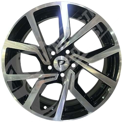 6.5X16 PCD 5X100 BK-5125 Black Machined ET35 57.1