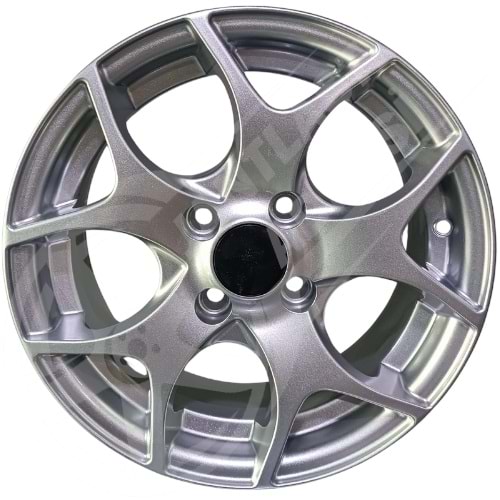 6.0X14 PCD 4X100 FD-419 Silver ET35 67.1
