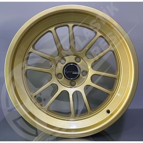 9.0X17 PCD 5X100 PDW-76011R93 Gold ET20 73.1