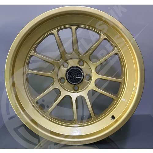 8.0X17 PCD 5X100 PDW-76011R93 Gold ET28 73.1