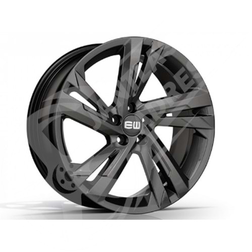 8.0X18 PCD 5X112 EJ-24 Gun Metal ET40 57.1