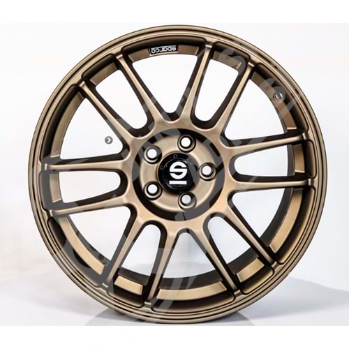 7.5X17 PCD 5X100 R1A-521 Matt Bronze ET35 67.1