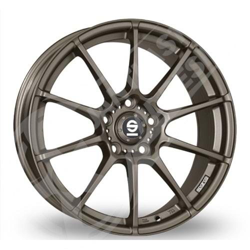 18X8,0 JANT SONİC 1042 5X108 ET45 73,1 MATT BRONZE SPARCO